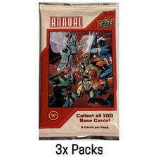 3x Packs, 2022-23 Upper Deck Marvel Annual picture