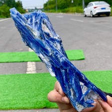 1.25LB Rare Natural beautiful Blue KYANITE with Quartz Crystal Specimen Rough picture