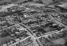 Victoria Road and environs Fenny Stratford 1930 England OLD PHOTO picture