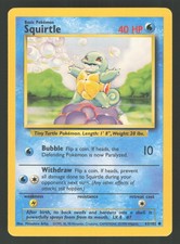 English LP Squirtle 63/102 BS Pokemon Base Set picture