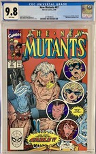 New Mutants #87 CGC 9.8 White Pages picture