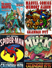 Mighty Marvel Comics - Vintage Wall Calandar Variation -1976-1979 picture