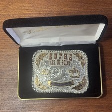 Vintage 2006 Dale Chavez EUPHA Reserve Hi-Point Jackpot Champion Belt Buckle picture