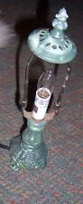 VINTAGE KENYIELD GREEN CANDLE LAMP - 13