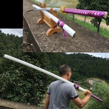 155cm very long 1095 carbon steel japanese samurai katana nodachi sword white picture