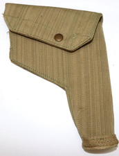 1944 British tan canvas 38 Webley holster unclear stamps each E1711 picture