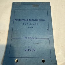 Rediform #2H259  Estimate of Repair, Partially Completed (about 25%) 1979-83 picture