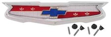 1955 CHEVROLET BEL AIR 150 210 CONV COMPLETE TRUNK EMBLEM 55C-16735-R picture