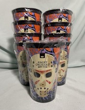Angry Orchard Jason Universe Friday the 13th Voorhees Cups 9 Pack NEW Halloween picture