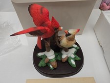 LENOX Nature's Romance Cardinals North American Bird Pairs sculpture NEW n BOX picture