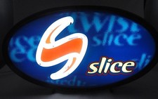 Vintage Slice Everbrite Oval Limited Edition Neon Sign  picture