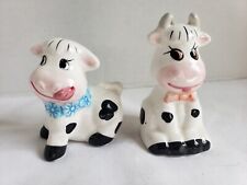 Vintage Cow Salt and Pepper Shakers #SH 1 picture