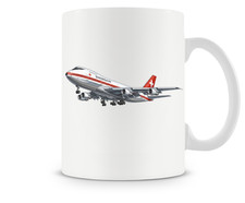 Swissair Boeing 747 Ceramic Coffee Mug - 15oz. picture