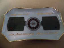 Limoges France Monte Carlo Casino  Roulette Wheel Ashtray picture