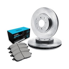R1 Concepts Front Brake Kit Fits 2011-2019 Ford Fiesta| Ceramic Brake Pads an... picture