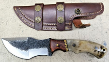 Really Nice Tracker Hunting Knife With Sheath Great Shape No Rust picture