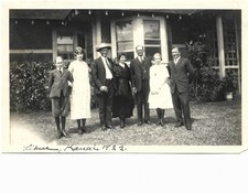 LIHUE KAUAI Vintage Old 1920s Photo People Family in Hawaii House Men Women 1922 picture
