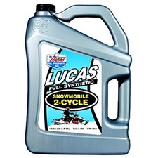 Lucas Oil 10847 Synthetic 2-Cycle Snowmobile Oil - 1 Gallon (Pack of 4) picture