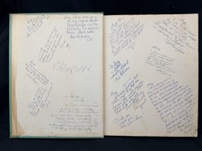 1966-67 Compass Points Mona Shores High School Yearbook Muskegon MI Signed picture