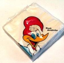 Vintage Woody Woodpecker Paper Napkins Paper Maid Walter Lantz Sealed picture