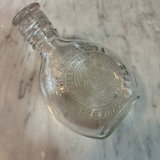 Antique The Alexandra Feeding Bottle With Screw Top England Embossed Very Cool picture