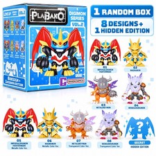 Bandai BNESH PLABAKO Digimon Adventure Vol. 2 Figure Blind Box - 1 Random picture