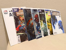Alien vs. Captain America plus more 7 book bundle all NM picture