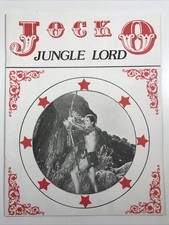Jocko Jungle Lord 1967-Jock Mahoney pix & bio-Tarzan Goes To India-NM picture