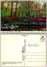 Continental Azalea Gardens Tulsa OK Postcard picture
