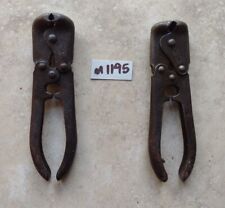m1195 - 2 x vintage Footprint wire cutters - end cut snippers picture