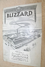 BLIZZARD ENSILAGE CUTTER 1914 picture
