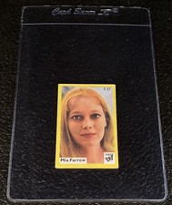 Mia Farrow Trading Card 1971 Vlinder E 57 Match Cover 1970s 1973 Actress Card picture