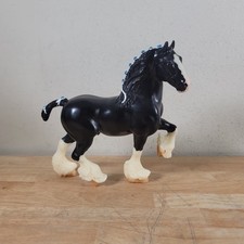 Breyer BEST OF BRITISH Classic Black Shire Draft Stallion Model Horse picture
