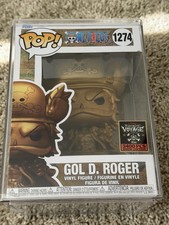 Funko Pop One Piece Gol D. Roger #1274 Gold Vinyl Voyage Exclusive 3400 PCS picture