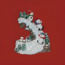 Vintage Beautiful Christmas Mechanical Music Box picture