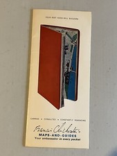 Francis Chichester Maps and Guides 1975 1970s Vtg Brochure picture