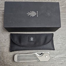 Kizer Militaw Folding Knive S35VN Steel Blade Titanium+Micarta Handle Ki3634A1 picture