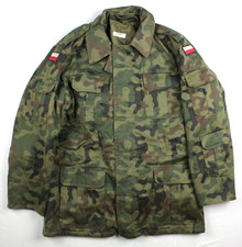 Polish Military M93 Pantera Camo Combat Field Jacket With Liner  Large - 178/104 picture