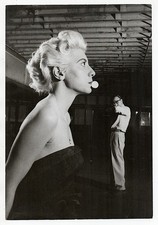 Cal Bernstein Black Star Vintage 1950s Surreal Double Exposure Press Photo Fiber picture