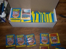 Desert Storm trading cards box of 86 packs picture