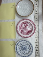 Vintage Mini Porcelain Plates Set picture