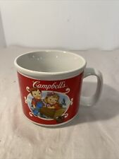 2002 Campbell's Kids Tomatoes Garden Soup Bowl Cup Mug 31981 Houston Harvest picture