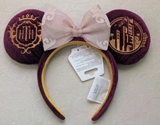 Disney Parks Tower Of Terror Hollywood Studios Minnie Ears Headband 2026 NEW picture