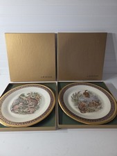 Lenox Woodland Wildlife Limited Edition Plates 1975-77 W/Boxes picture