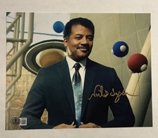NEIL DEGRASSE TYSON HAND SIGNED AUTOGRAPHED 8x10 PHOTO ASTROPHYSICIST BAS COA picture