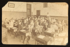 Antique School Classroom Photo Audrey Langdon Grade II Miss Stillman picture