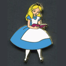 Disney Pins Alice in Wonderland Reading Down the Rabbit Hole Anniversary Pin picture