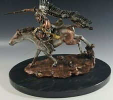 C.A. PARDELL 1991 THE FINAL CHARGE LEGENDS SCULPTURE HAND SIGNED L.E. 447/750 picture