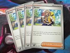 4x Arven - Trainer Playset - Various Sets - Pokemon Card - Read Description picture