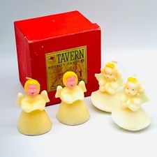 4 Vintage Gurley / Tavern Angle Candles picture